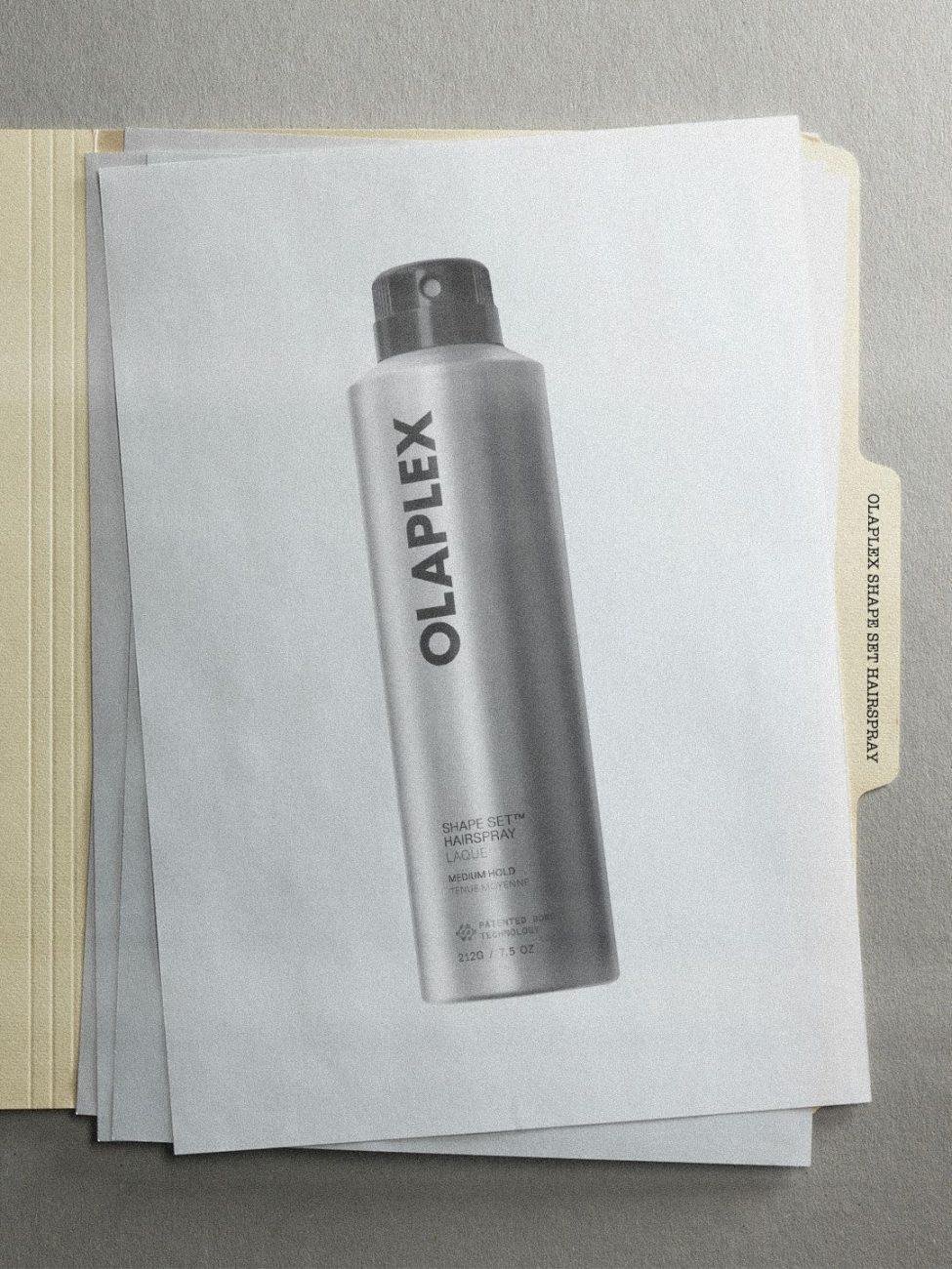 The Olaplex Shape Set Hairspray Wants You to Rethink Hold