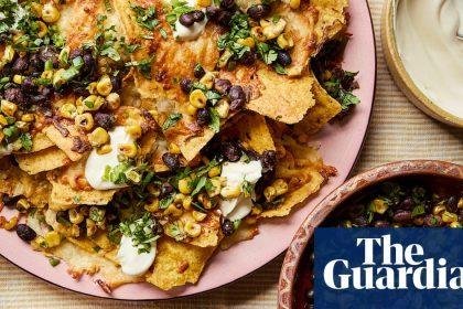 Georgina Hayden’s quick and easy recipe for charred corn, jalapeño and black bean nachos | Quick and easy