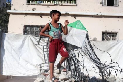 Israel warns of 'forceful' response to kites flown from Gaza