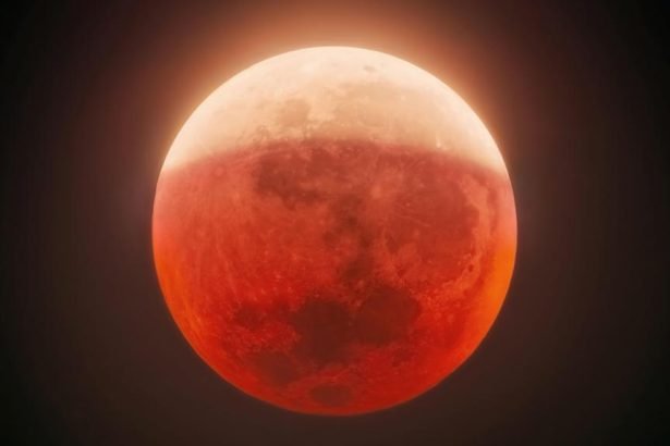 Moon set to turn red as rare partial lunar eclipse graces UK skies