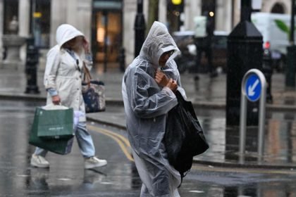 More downpours and thunderstorms are heading the UK's way