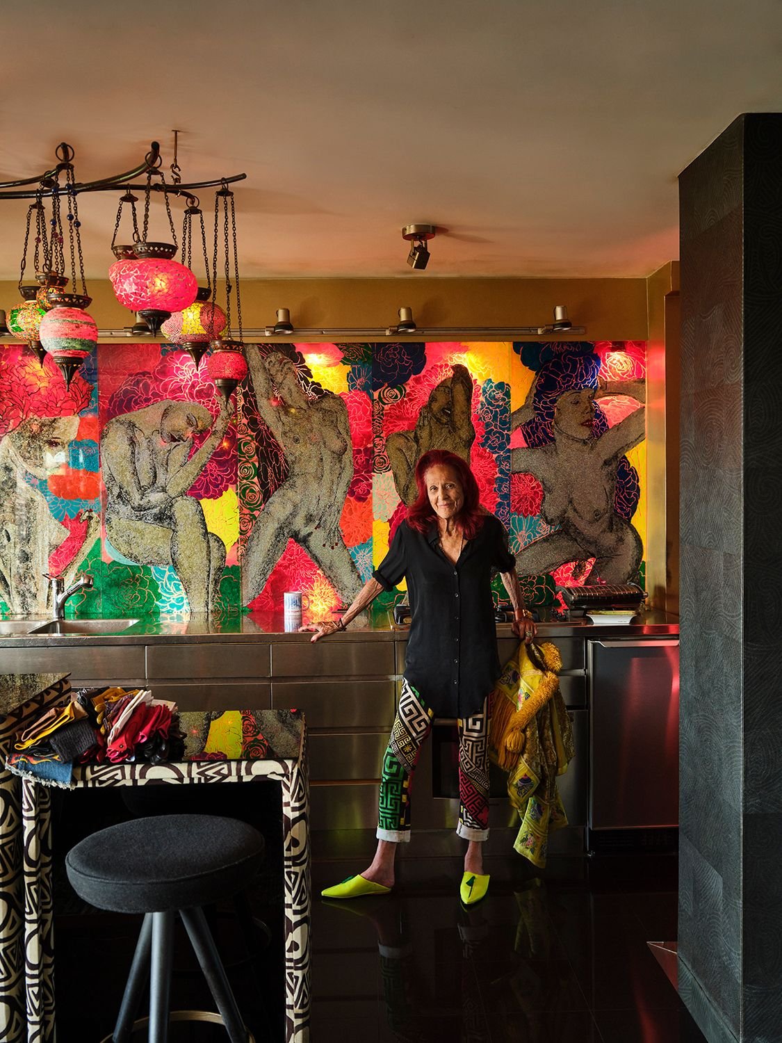 Inside Stylist Patricia Field's Souvenir-Filled New York City Apartment