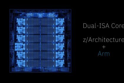 Hot Chips 2026: IBM's first dual-ISA core natively executes ARM and z/Architecture in the same core; all cores run at 5.7 GHz base frequency — next-gen mainframe AI processor is built on 2nm node with 11 cores