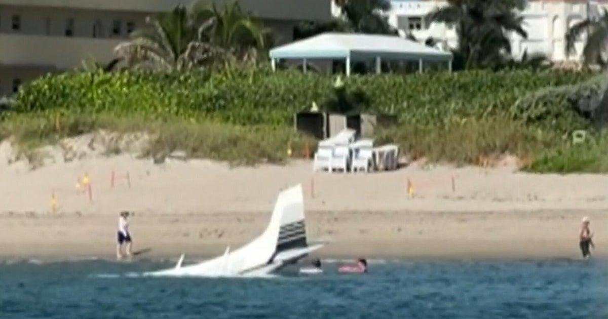 Young pilot makes emergency ocean landing in Florida near busy beach