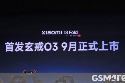 Xiaomi 18 Fold is officially coming in September with the monstrous Xring O3 chipset