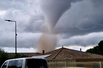Rare tornado near Carcassonne in France causes damage and injuries