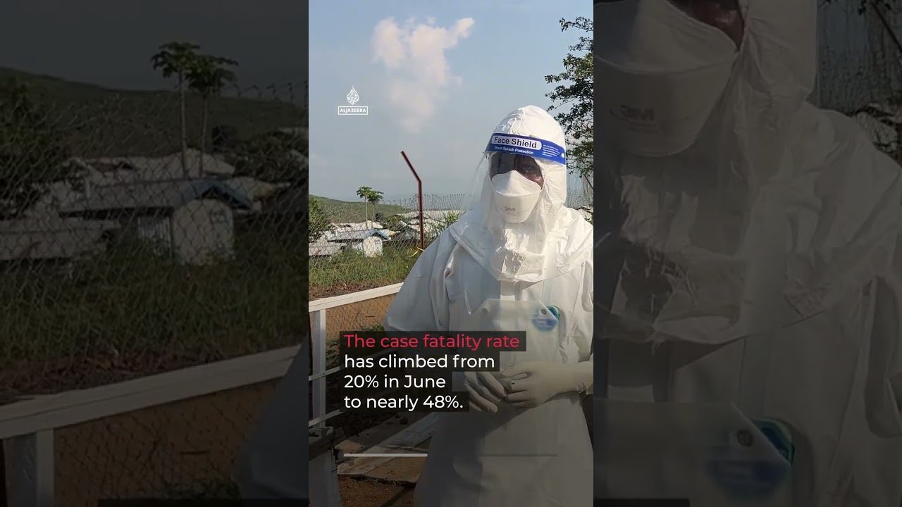 Nearly one in two Ebola patients dying in DR Congo outbreak | AJ #shorts