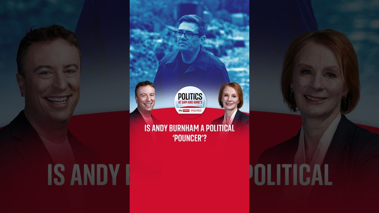 Is Andy Burnham a political 'pouncer'?