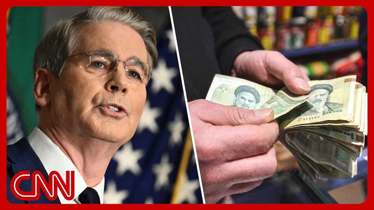 Treasury Sec. Bessent rolls out new US sanctions targeting Iran
