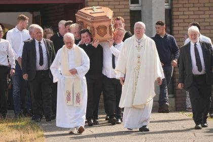 Police presence and 'deep sadness' at funeral for one of five teens killed in Ireland head-on collision