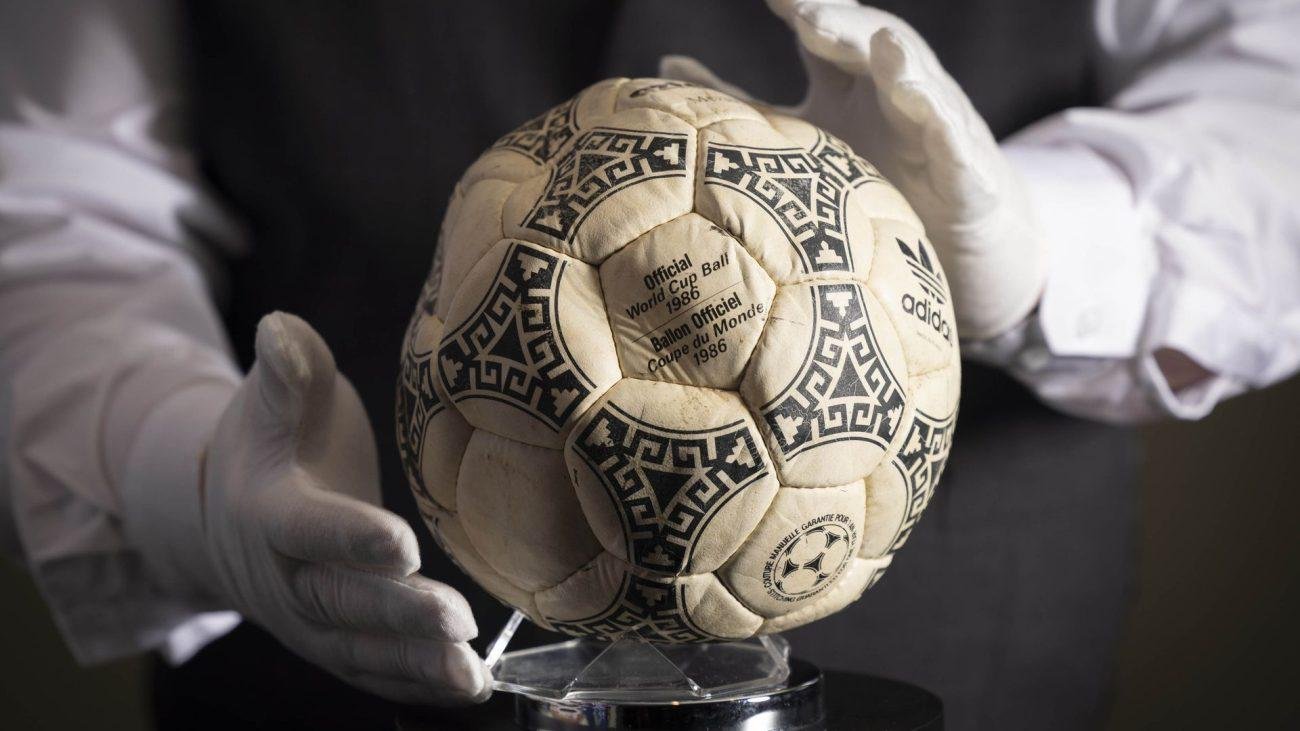Maradona 'Hand of God' football sells for £2.5m