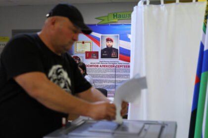 Live: Russian election enters final day in shadow of war in Ukraine