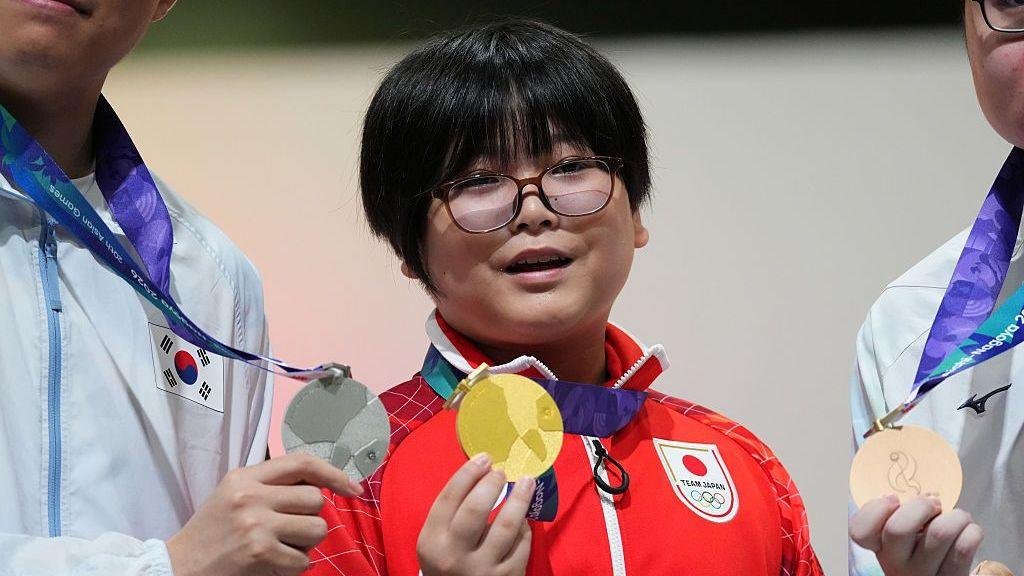 Kurihara, 11, becomes Japan's youngest Games medallist