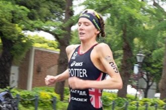 GB's Potter takes silver at Triathlon World Series