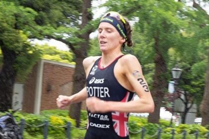 GB's Potter takes silver at Triathlon World Series