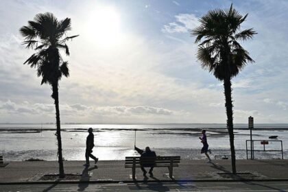 Temperatures forecast to hit 25C but heatwave chances fall