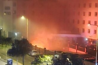 Major seaside hotel fire treated as suspicious