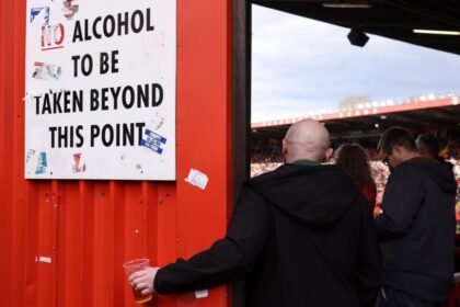 Burnham brands ban on football fans drinking alcohol in stands as 'discrimination'