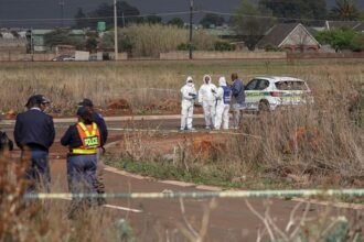 Three arrested in South Africa over one of nine women's bodies found