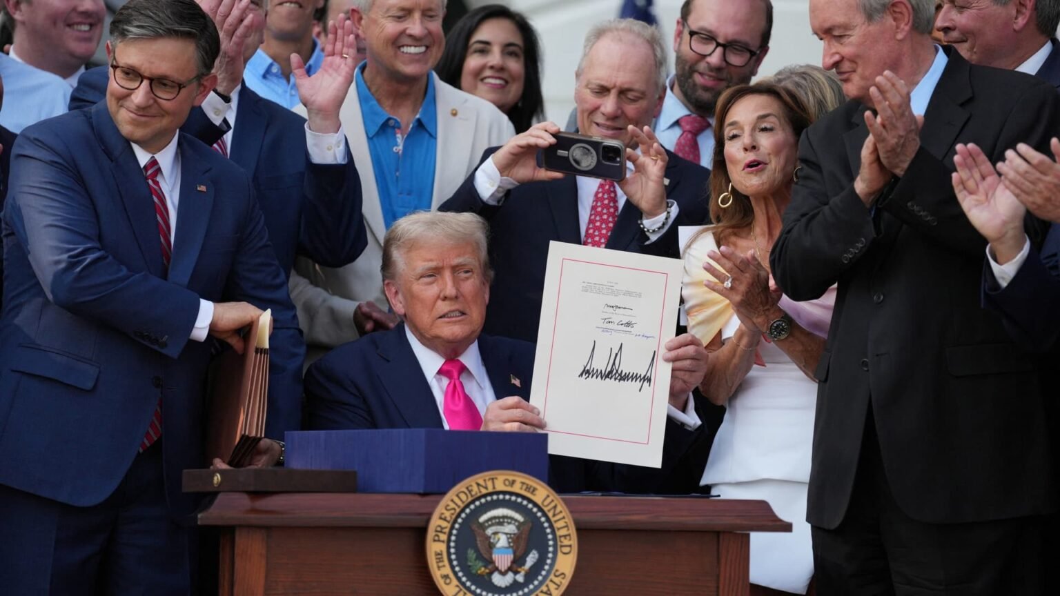 As Republicans tout Trump's 'big beautiful bill,' here's who the tax breaks benefited most