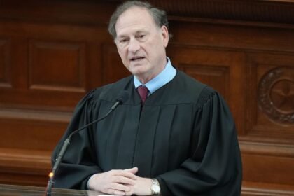 Supreme Court Justice Alito will not participate in big climate change case next week