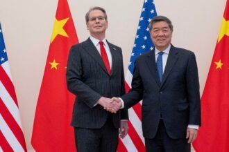 Bessent meets China Vice Premier He Lifeng ahead of Trump-Xi summit