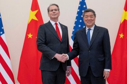Bessent meets China Vice Premier He Lifeng ahead of Trump-Xi summit