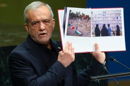 Iran's president blames U.S., Israel for global instability in defiant UN speech