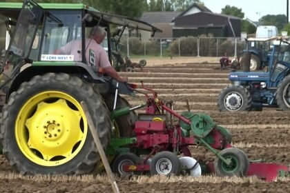 From horse-drawn ploughs to autonomous tractors at Ireland’s ploughing show