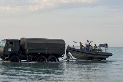 Fourteen Kazakh soldiers found dead in Caspian Sea after naval training