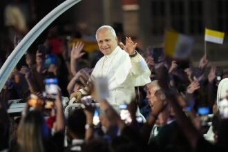 Pope Leo XIV draws 800,000 faithful to Paris before emotional Lourdes pilgrimage
