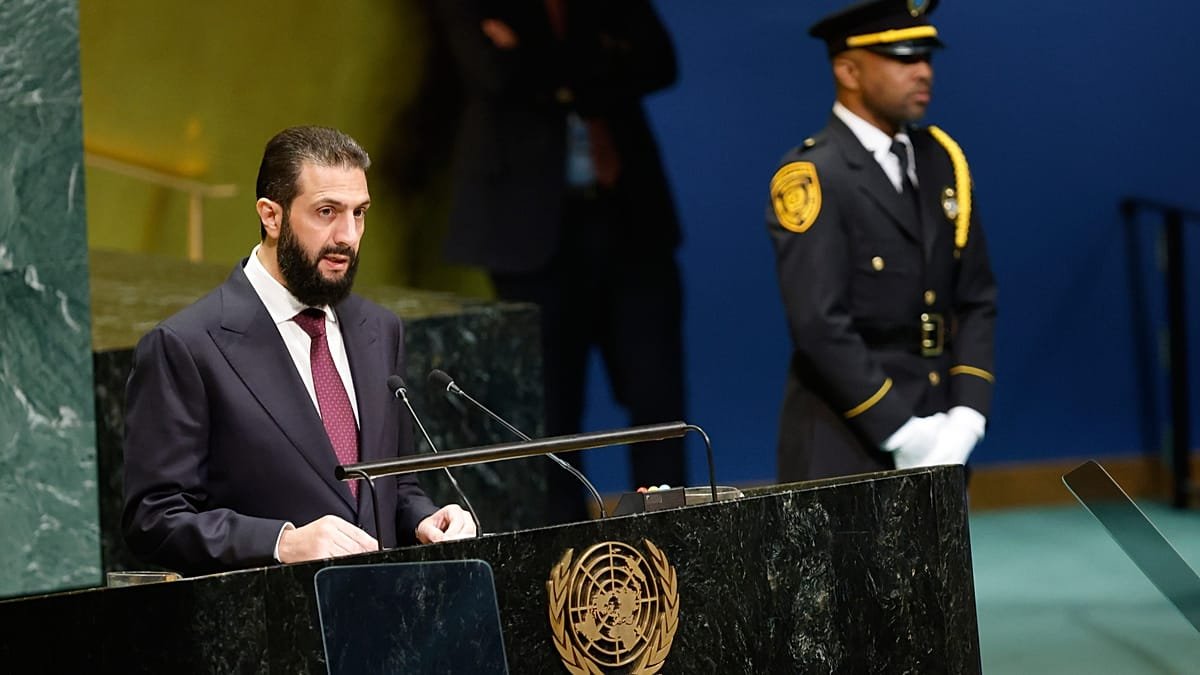Al-Sharaa vows Golan Heights will remain Syrian in UN speech