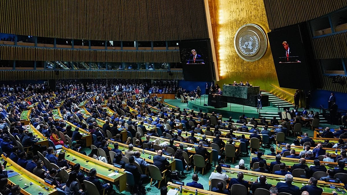Leaders push for stronger AI safeguards at UN as Trump touts 'Super Intelligence'
