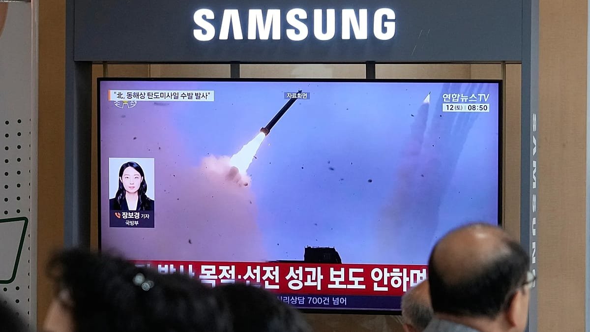 North Korea launches 'suspected ballistic missile' into East Sea