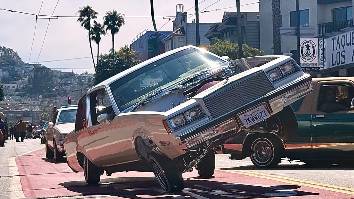 Lowriders take over San Francisco streets in colourful parade