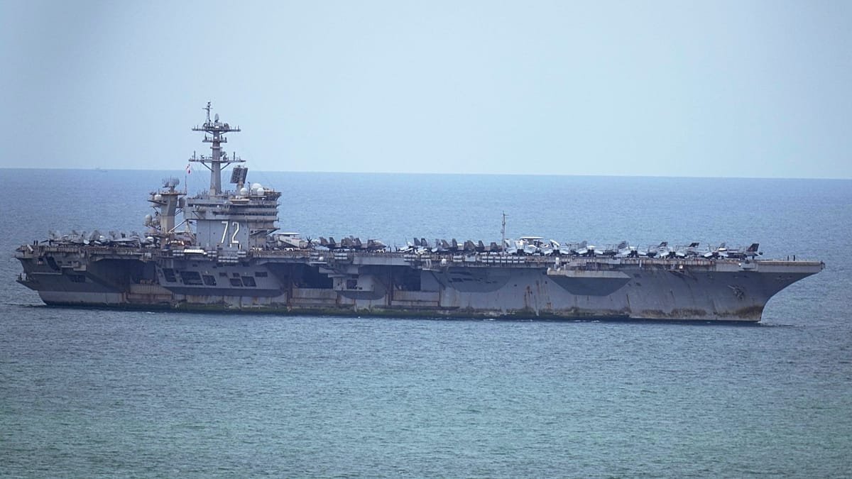 US admits there were eight suicide attempts on US aircraft carrier during record Middle East deployment