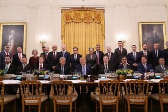 Top AI and tech firms sign 'morally binding' accord to 'self-police' development after meeting at White House