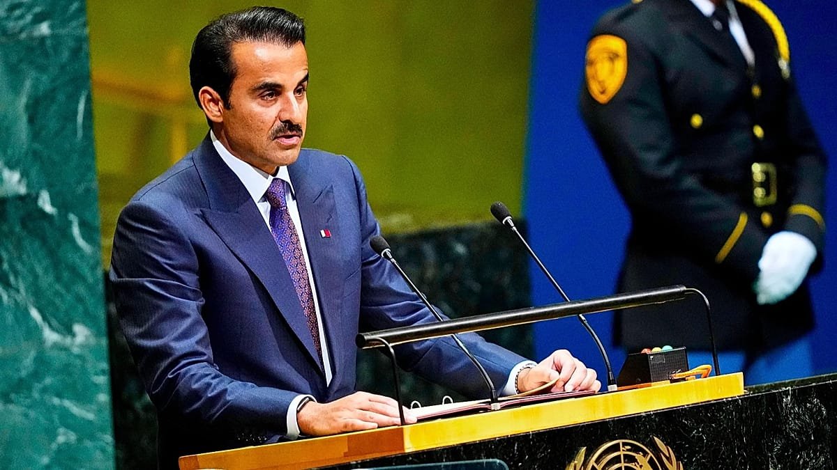 Qatar's emir urges talks with Iran as regional leaders demand stronger action against Israel at UN