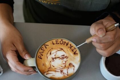 Pope Leo XIV gets the latte art treatment ahead of Latin America visit