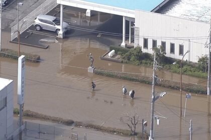 At least four dead and six missing in Japan day after Typhoon Dujuan made landfall