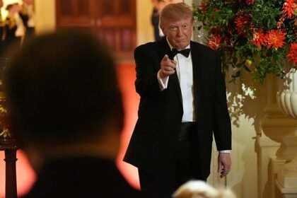 Toasts, handshakes and smiles: Moments from Xi’s White House state dinner