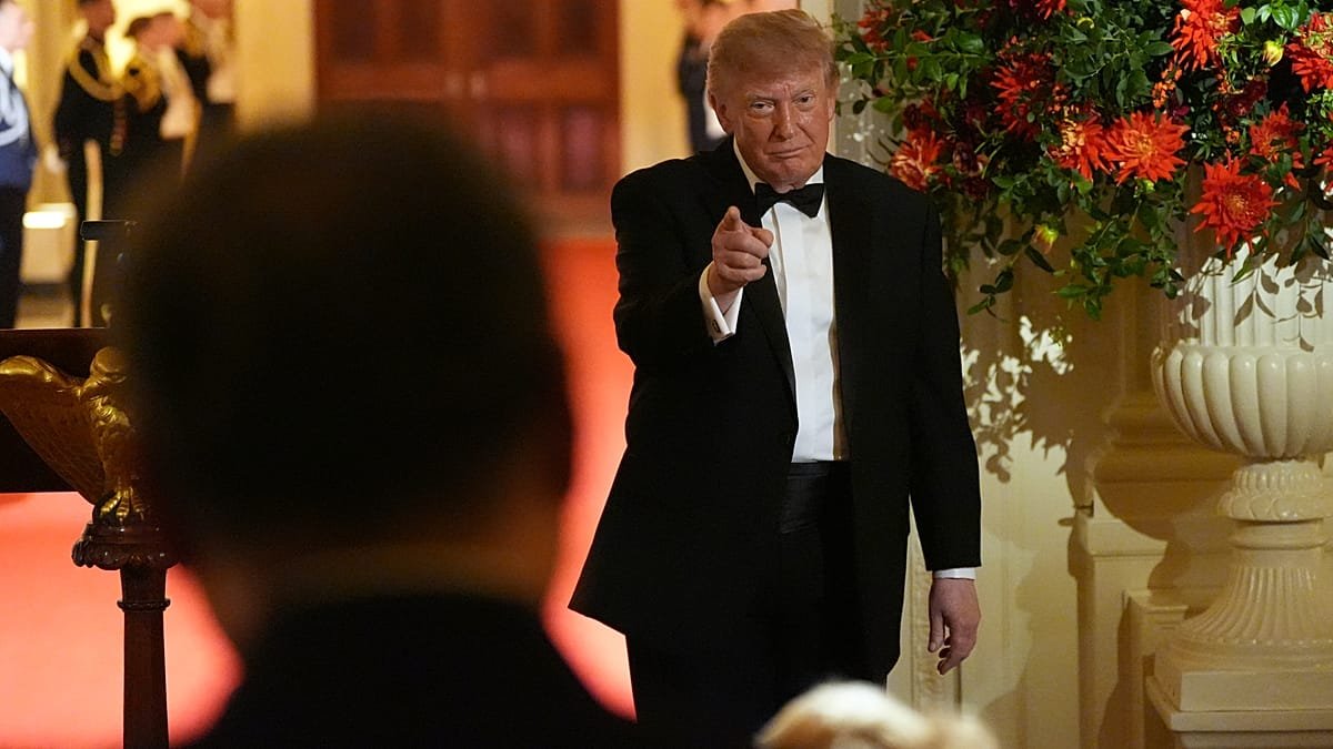 Toasts, handshakes and smiles: Moments from Xi’s White House state dinner