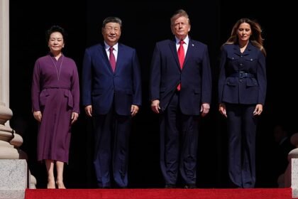 Trump and Xi declare harmony, no confrontation, as US state visit ends