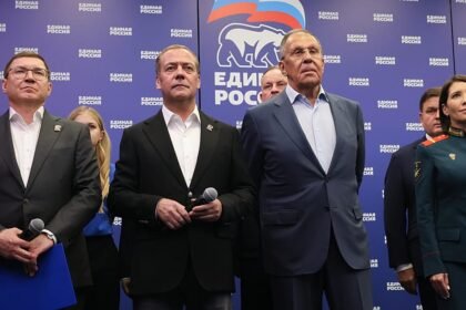 Putin's party wins record Duma majority in Kremlin-controlled elections as EU vows sanctions