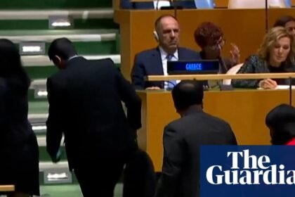 Cuban delegation walks out as Trump calls country a 'failed state' at the United Nations – video