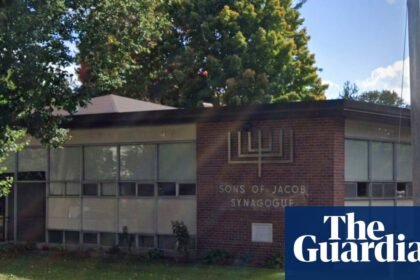 Man and police officer wounded in gunfire near Ontario synagogue on Yom Kippur