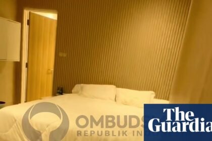 Double beds, aircon and big-screen TVs: Indonesia suspends officials over luxury prison cells