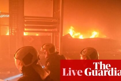 Russia hits port facilities in overnight strikes on Odesa region of Ukraine – Europe live
