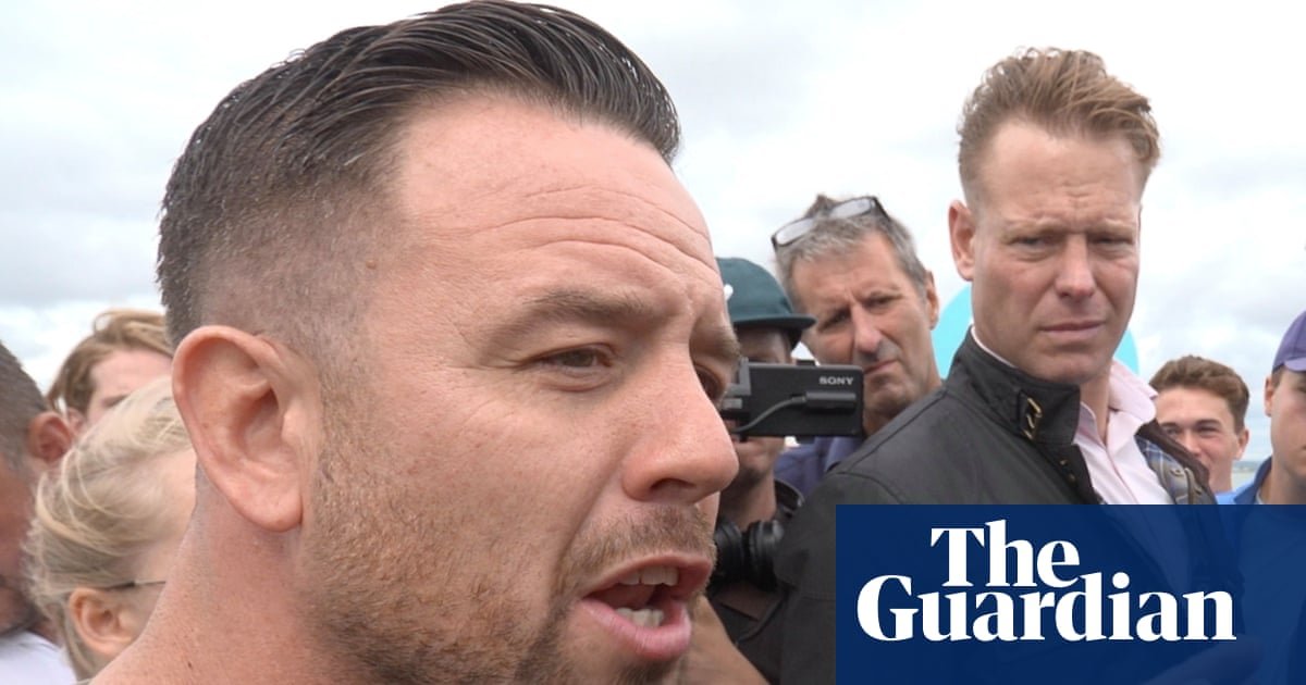 ‘Outright racist’ activist Daniel Thomas will face ‘full force of law’ over any crimes, says home secretary