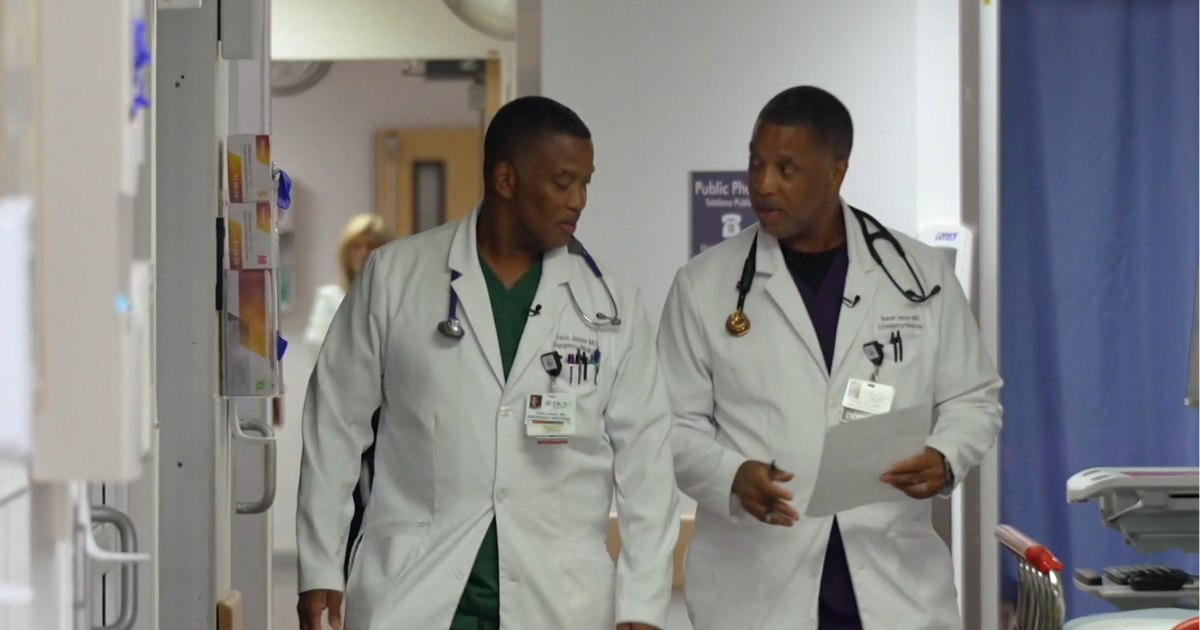 Twin doctors who grew up in poverty returned to their hometown to co-run an ER